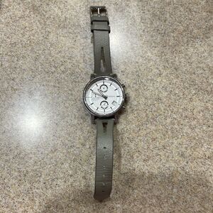 FOSSIL Watch in Taupe Leather Band